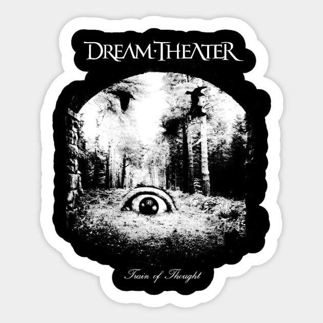 DREAM THEATER MERCH VTG Sticker by Bronze Archer